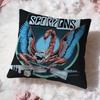 Группа Scorpions горячая Наволочка Премиум Комфорт Двусторонняя Наволочка - Дизайн Два в Одном для Любой Комнаты и Салона Автомобиля