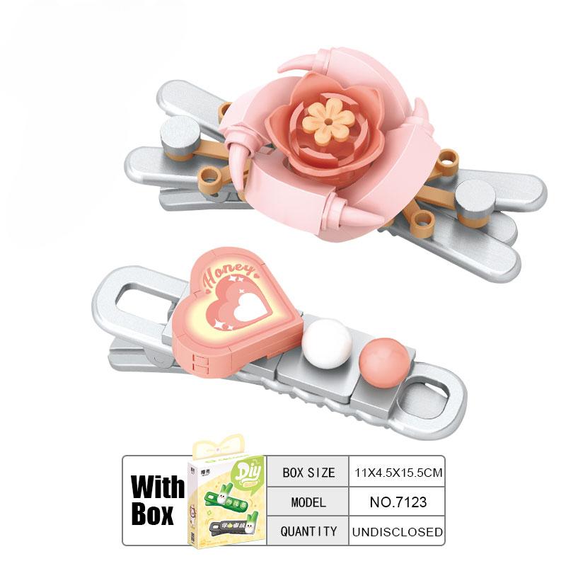 Строительные блоки из скорлупы кокоса, заколки с пандой, кошка, животное, забавные аксессуары для игр в дофамин, подарок для маленьких девочек, Loz