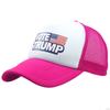 Trump Vote Presidential Election Retro Summer Truck Adult Net Hats Unisex Cap