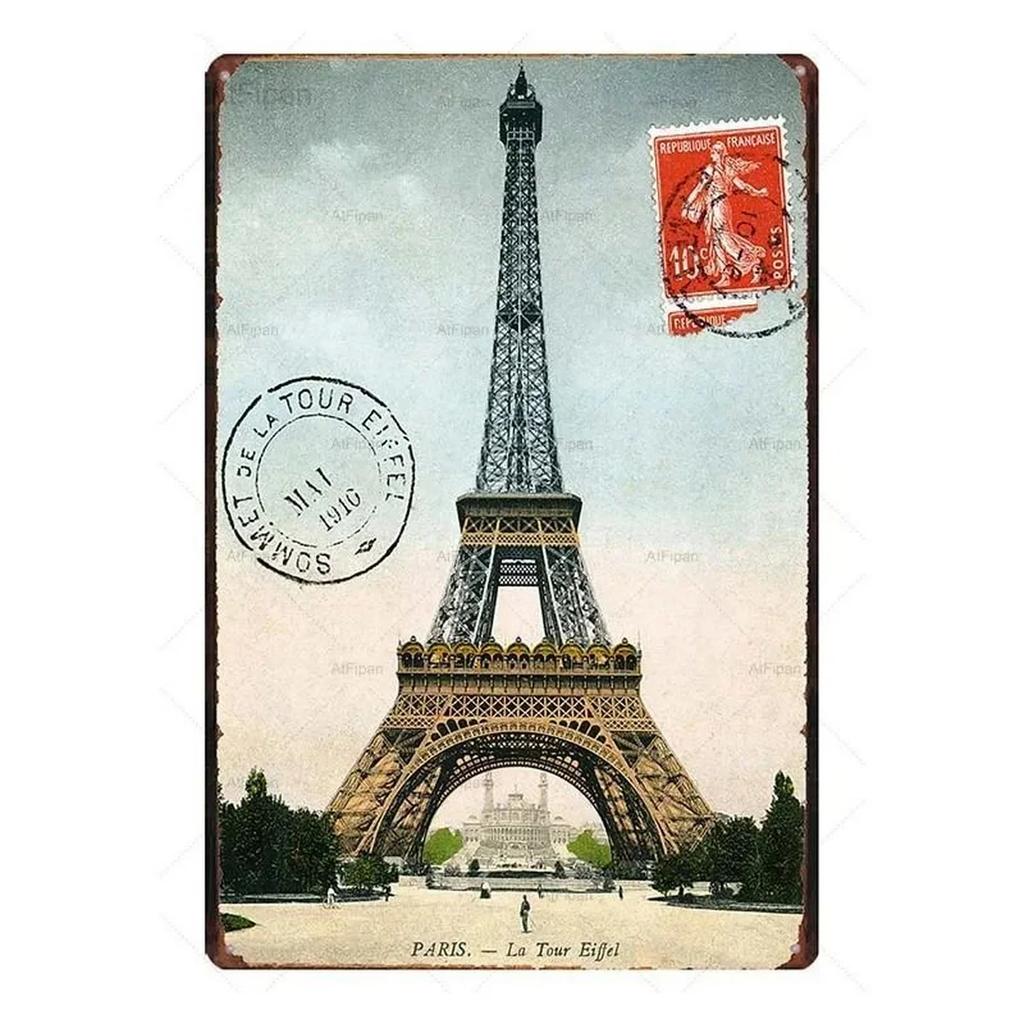 Metal Tin Signs Chablis Fiorino Wall Decoration Plaque Vintage Art Poster Iron Painting for Man Cave Home Cafe Garden Club Bar