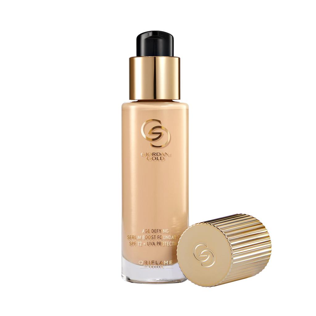 Oriflame Giordani Gold Serum-Based Rejuvenating Foundation Spf 12 + Uva - Light Beige Neutral 30 Ml