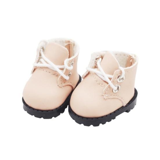 Обувь для кукол Аксессуары Мини ботинки Мартина для 15-сантиметровой куклы Обувь из искусственной кожи Легко надевать Аксессуары для кукольной обуви