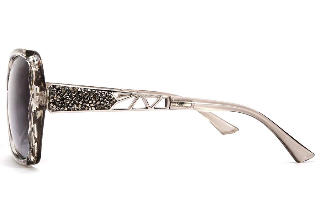 UV Fashionable UV For B2289 [FEISEDY] Women's Sunglasses, Polarized, Protection, Sunglasses, Protection, Sports, UV400, Lightweight, Driving, Large,