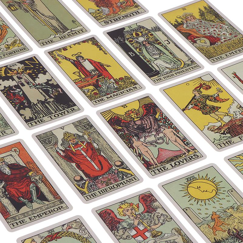 Оригинальная колода Таро 1909 года. Настольная игра Таро Райдера Уэйта Смита 1909 года. Гадание.