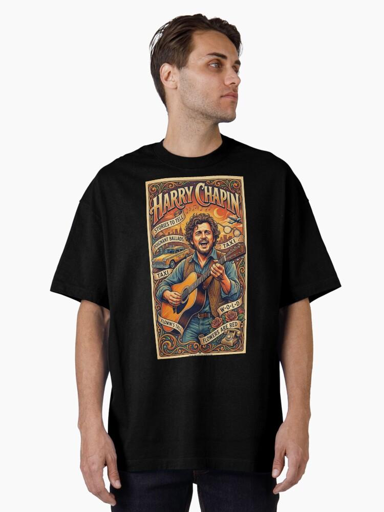 harry chapin Harry Chapin Poster Oversized T-Shirt
