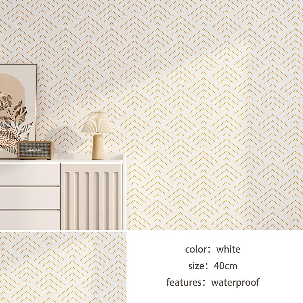 40см современная наклейка на стену в европейском стиле водонепроницаемая и влагостойкая утолщенные обои для фона украшение комнаты спальня