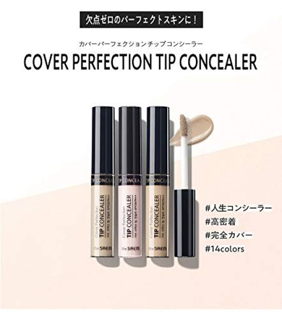 The Saem Cover Perfection Tip Concealer Natural (SPF28/PA++) (1.5 Beige) [Product]