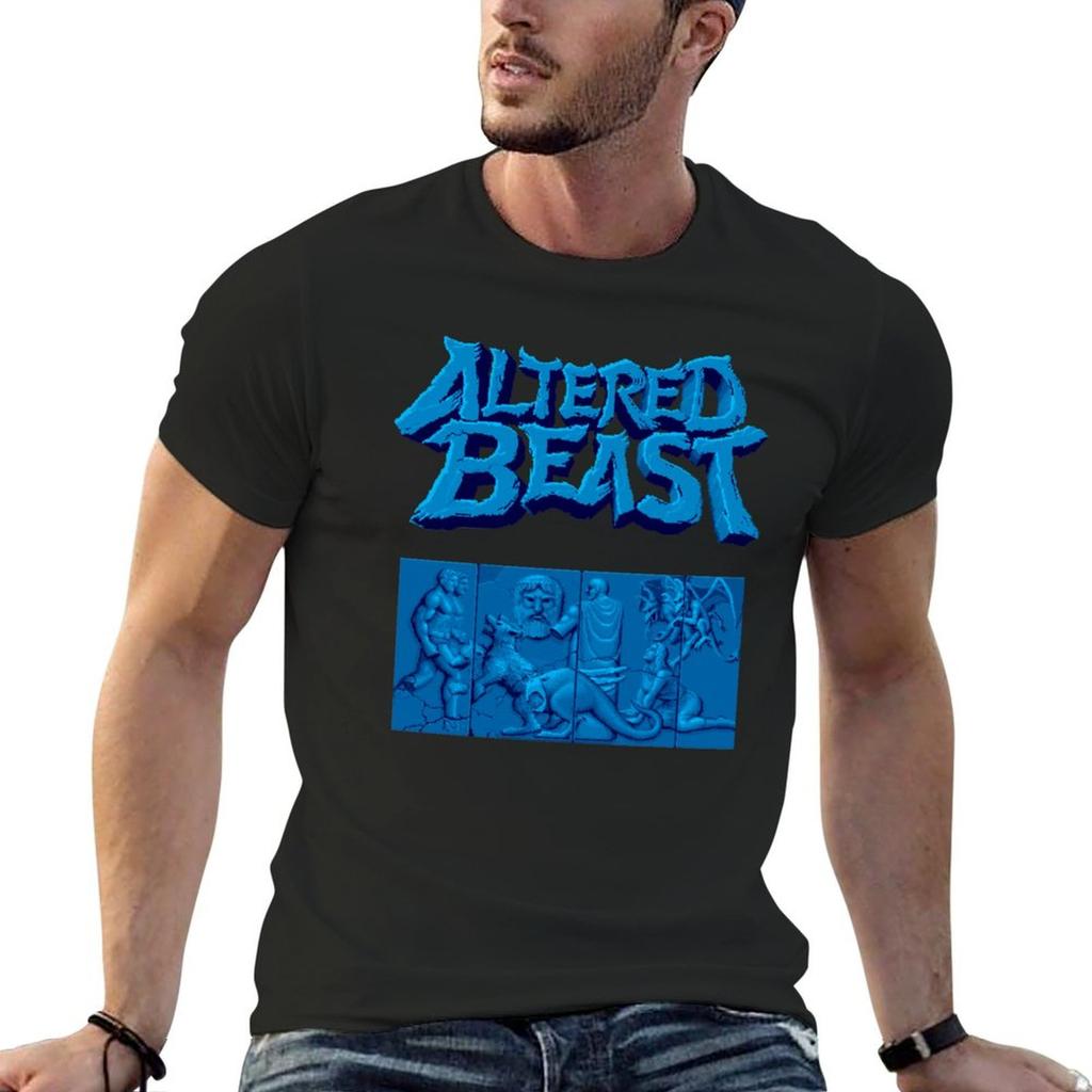 Altered Beast Tshirt Sweat Kawaii Clothes Plus Size Clothes Graphic T Shirt Vintage Unisex Workout Shirt