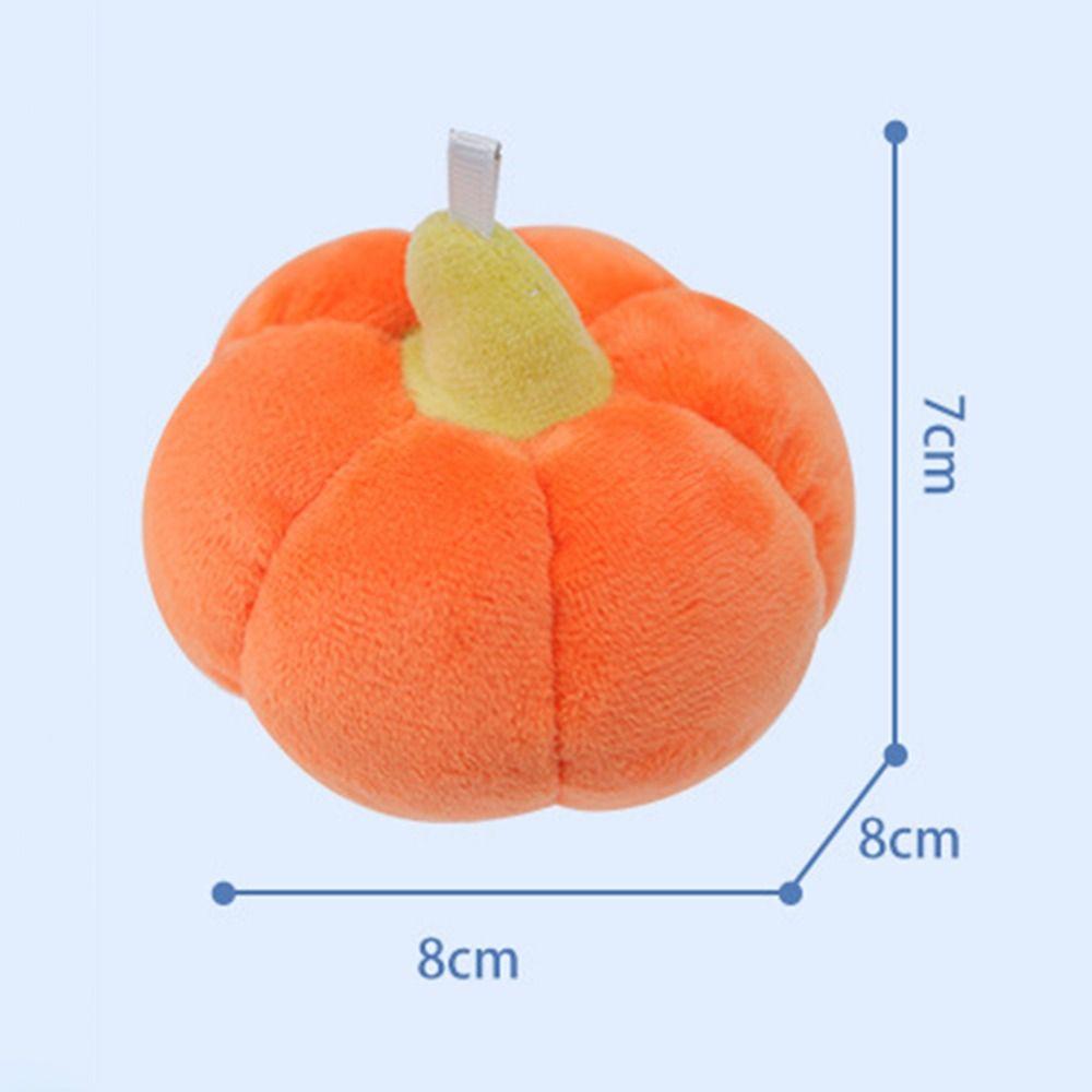 Soft Plush Doll Keyring Mini Bag Pendant Portable Pumpkin Stuffed Toy Keychain Children