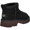 UGG Классические Ультра Мини Удобные Универсальные Амортизирующие Детские Ботинки Детские ботинки Черные 1157732K-BLK