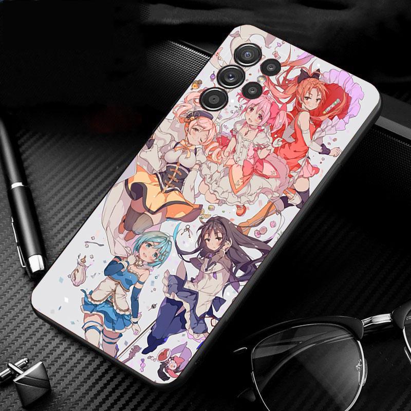 Чехол для телефона Samsung Galaxy S26 S25 S24 S23 S22 Ultra S23 S22 S25 Plus S24 FE S26Edge Puella Magi Madoka Magica