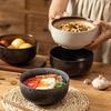 Керамическая миска для лапши в японском стиле