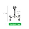 Solid Plate Stands Iron Photo Pedestal Durable Book Holder  Home Decoration