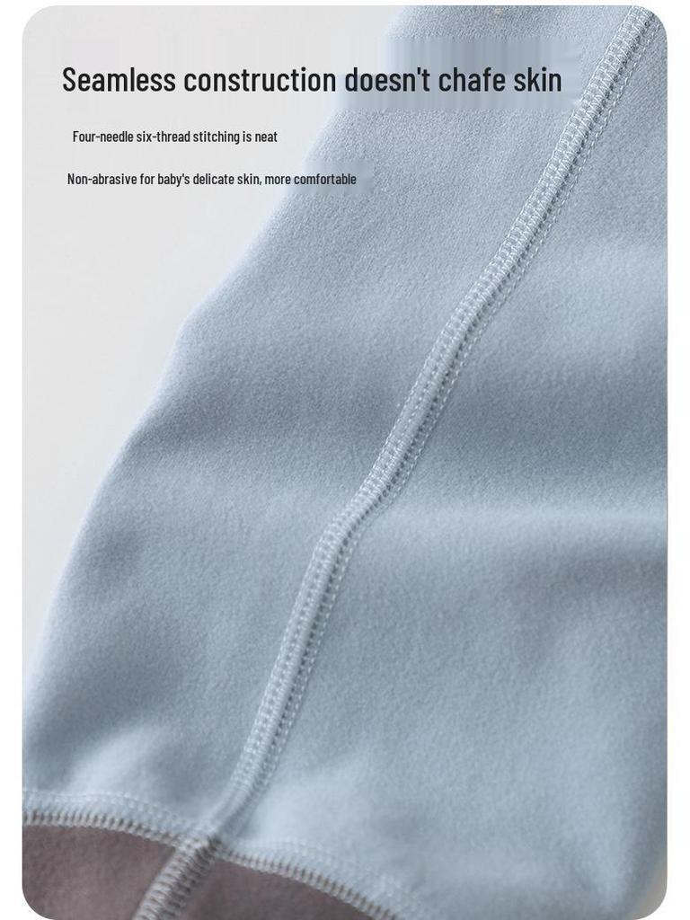 Детские флисовые брюки Осень/Зима 2025: Теплые, бесшовные длинные брюки для девочек