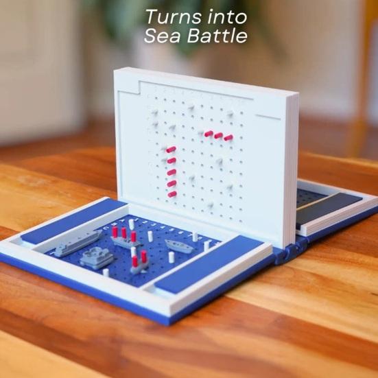Playbook Настольная игра 3D-печатная книга Настольная игра Декоративная книжная полка Стратегическая игра для семейной вечеринки Путешествий