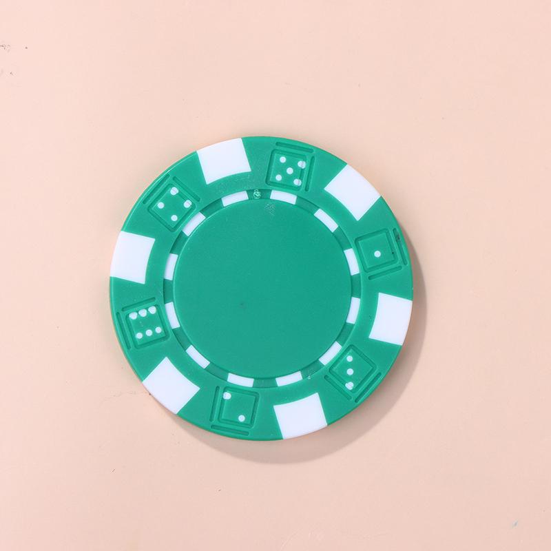 10 шт. Пластиковые фишки для покера из АБС-пластика, Казино Техасский Холдем Покер, Металлические монеты, 11,5 г, Фишки, Набор фишек для покерной игры, Аксессуары