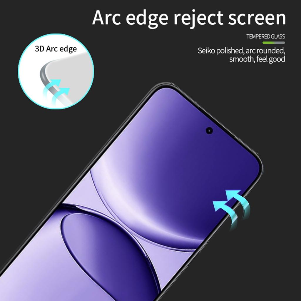 For Xiaomi Redmi Turbo 4 Pro 5G Screen Protector MOFI 9H 3D Curved Tempered Glass Film