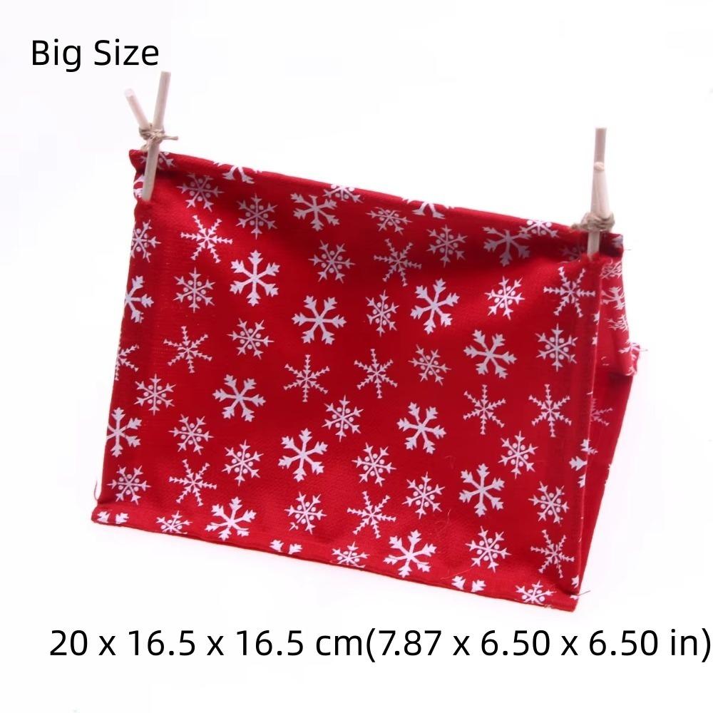 Christmas Decor Doll House Tent Simulated Outdoor Miniature Tent Model  Doll Accessories