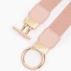 Fashion Elastic Waistband Casual Round Buckle Waist Strap Waist Belts Clothing Decoration