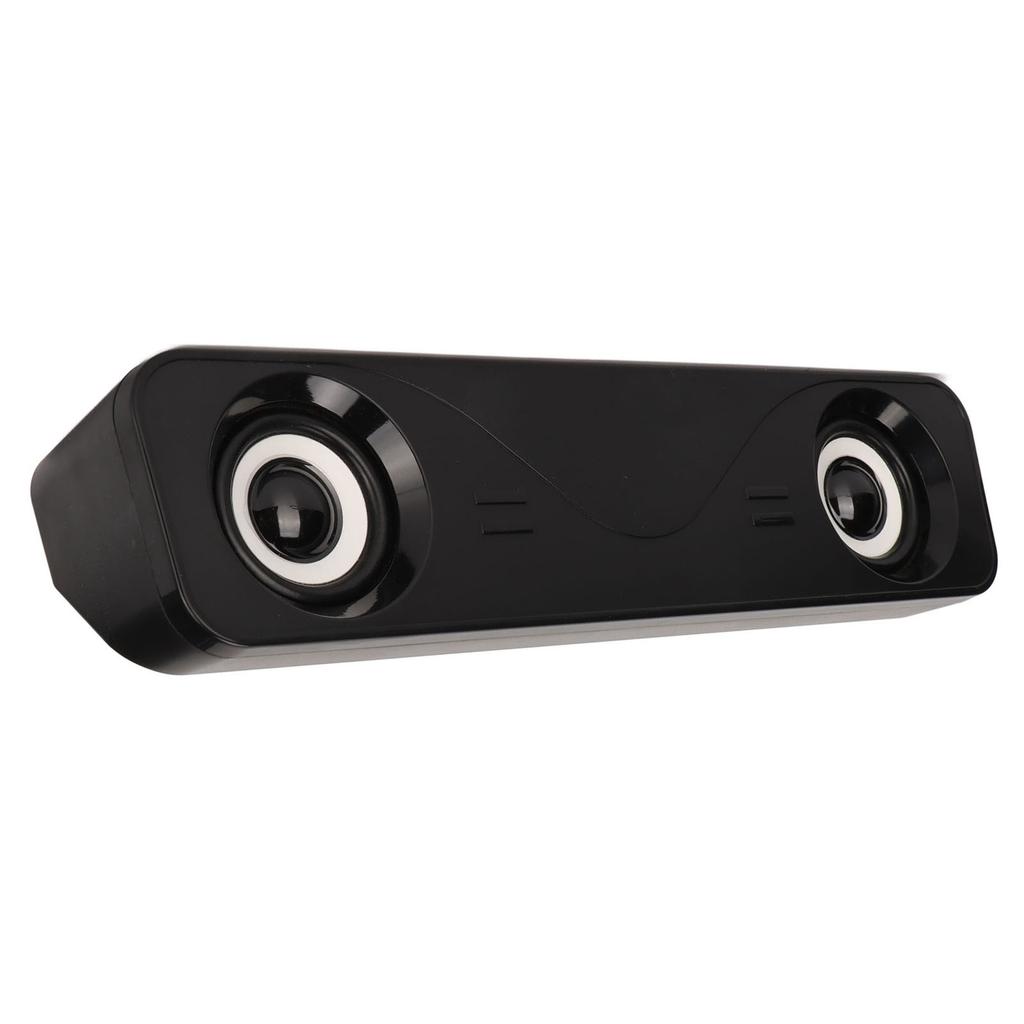 Компьютерный динамик с питанием от USB, стерео, Plug and Play, портативный настольный динамик с проводным управлением для ПК