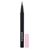 Moira Beauty Precision Liquid Liner, Waterproof, 01 Black, 0.7 G (0.025 Oz)