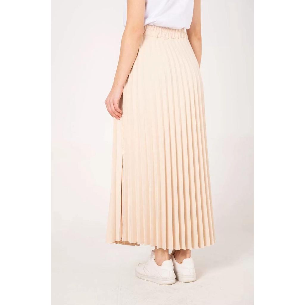 Плиссированная Юбка 32-9001 Серый