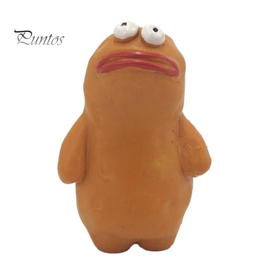 Exaggerated Expression Figurine Cute Ugly Mud Figure Desktop Decoration, Funny Resin Cartoon Hand-painted Statue, Hand-Painted Tabletop Sculpture for