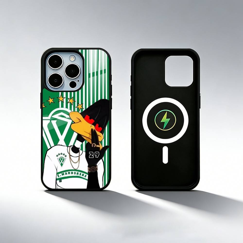 Крутой чехол для телефона S-Santiago W-Wanderers-1892 для iPhone17,16,15,14,13,12,11 Plus,Pro Max Магнитный Для Magsafe Беспроводной Зарядки