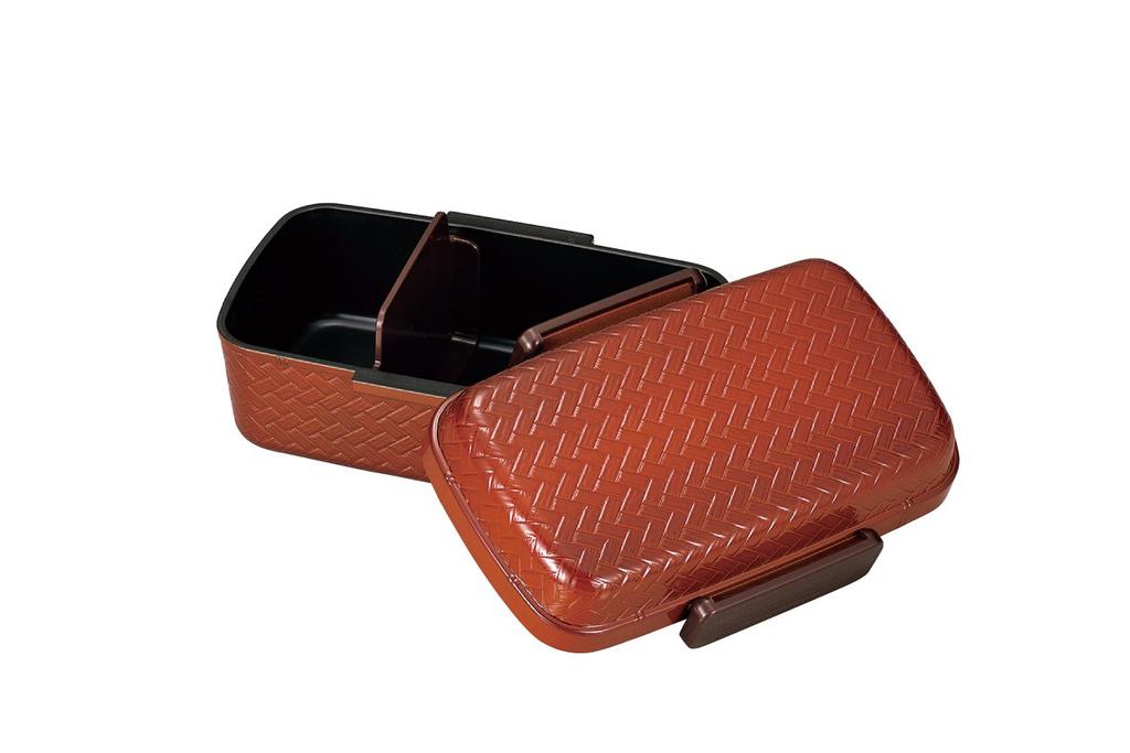 HAKOYA Lunch 1 30002 Box, Tier, Slim, 500ml, Ajiro, Small, Shunkei,