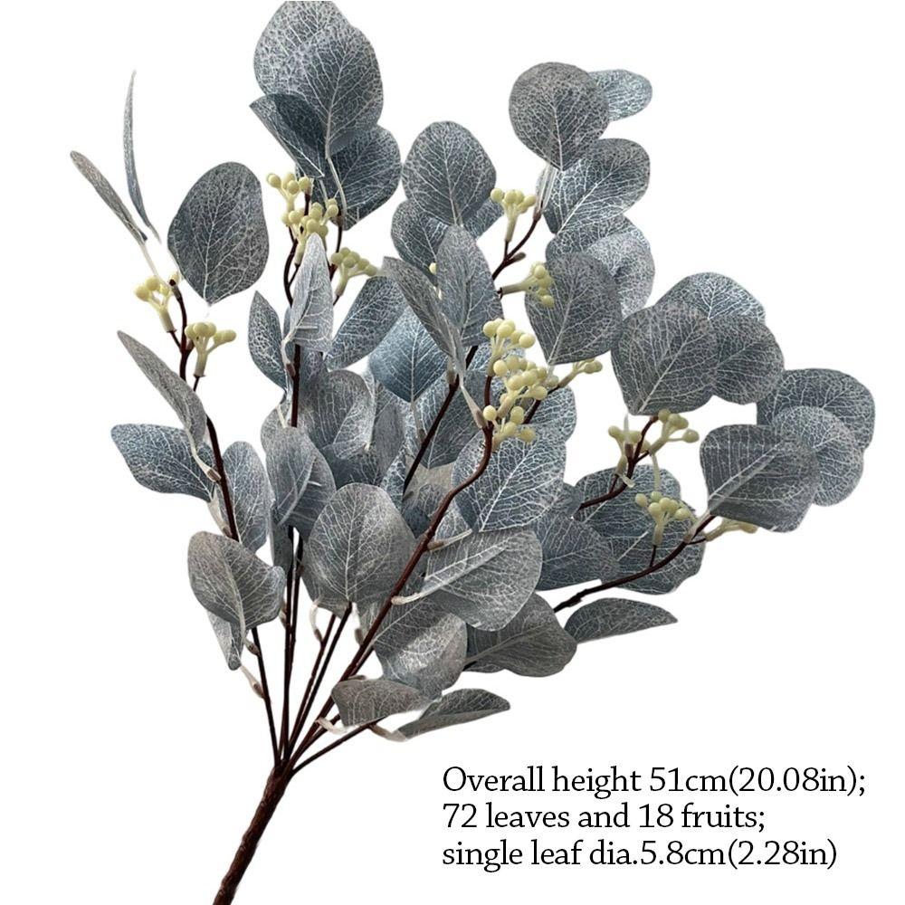 9 Branches Artificial Apple Leaves Multicolor Decorative Leaf Faux Plant Leaves Home Decoration