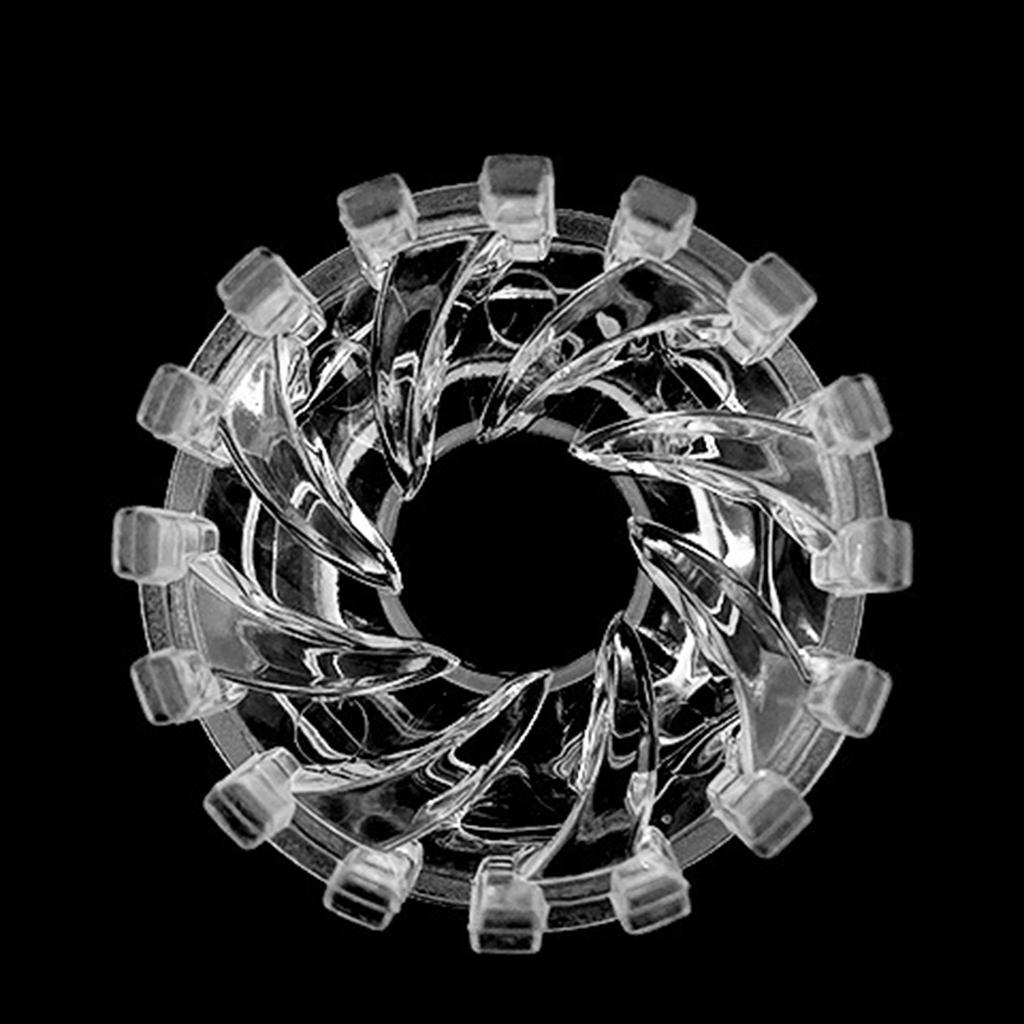 Enhances Aquariums Water Quality with Plastic Transparent Pipe Spin Skimmer Aquariums Fish Tank Filter Cleaning Parts