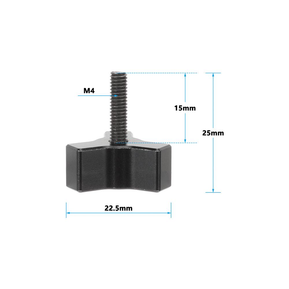 HDRIG Винт-барашек M4 Torx Ручные винты для клетки DSLR камеры (2 шт.) 3714