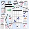 57 Guitar Chord Diagrams & Fingering Practice Sheets for Folk, Electric, & Acoustic Guitar