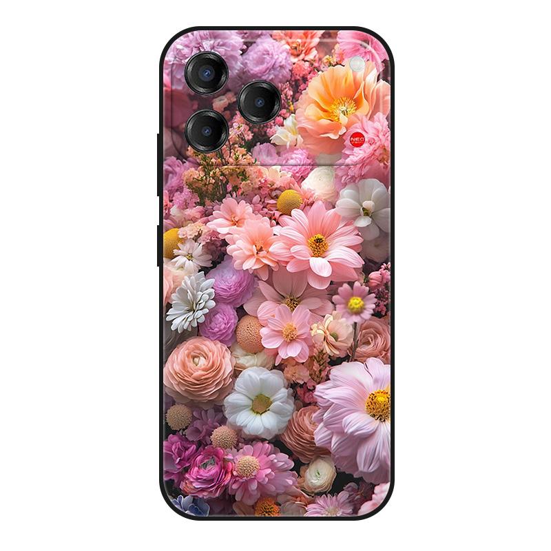 Чехол для TCL NxtPaper 70 Pro Мраморный Рисунок Мягкий Матовый Силиконовый Задний Чехол для Телефона TCL NxtPaper 70Pro T807D T807W T807E