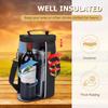 Leakproof Bottle Wine Carrier Bag Top Zip Closure Beverage Travel Bag 2 Bottle Tote  Gathering