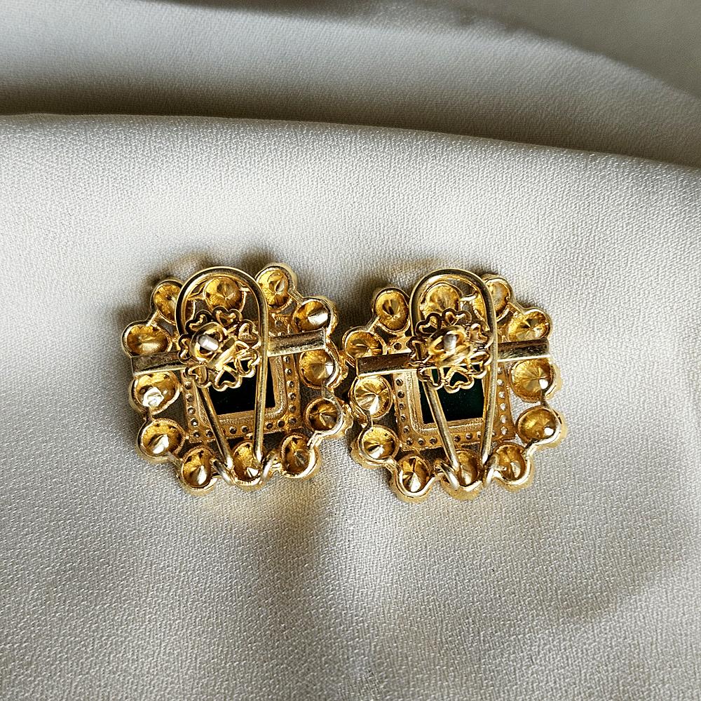 Arisha Silver Позолоченные серьги из стерлингового серебра 925 пробы, украшения ручной работы в стиле кундан с муассанитом и кубическим цирконием для женщин, индийские украшения