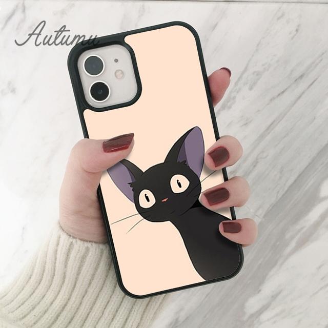 Чехол для телефона Kikis с изображением кота для iPhone 11, 12, 13, 14 Pro Max mini XR XS SE 2020, 6, 7, 8 Plus, Samsung Galaxy S21 S22