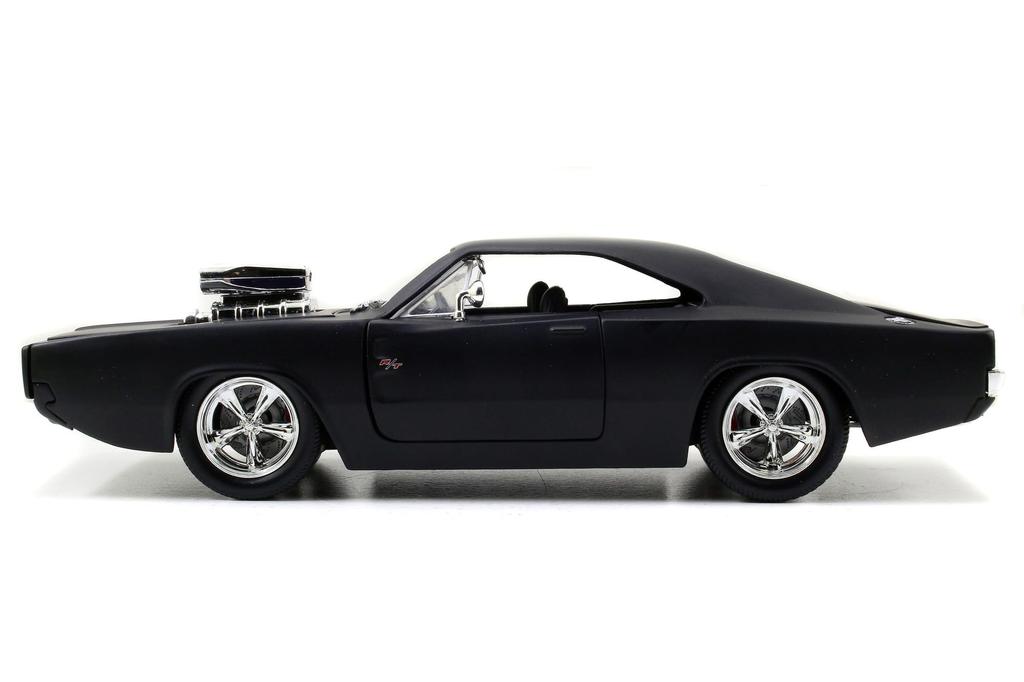 Jada Toys Fast Furious Scale Diecast Car 1970 DODGE CHARGER FAST&FURIOUS & 1/24 DOM'S R/T