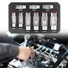 9Pcs Oil Pipe Car Wrench Removal Tool Kit Oil Pressure Sending Unit Removal Kit Oxygen Sensor Socket Set for Vehicle