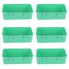 10Pcs Bird Food Water Feeder Plastic Feeding Bowl Trough Bird Bathtub Accessories