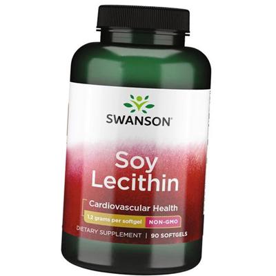 Соевый Лецитин, Soy Lecithin Non-GMO 1200, 90гелкапс (72280040)