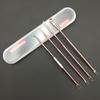 4Pcs/set Acne Blackhead Removal  Stainless Pimple Spot Comedone Extractor Beauty Face Clean Care Tools Facial Pore Cleanser