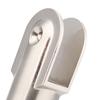 Stainless Steel Partition Hardware Heavy Partition Bracket Secure Support Foot  Bathroom