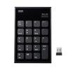 Sanwa Supply Wireless Numeric Keypad USB A Connection Pantograph Key Black NT-WL21BK