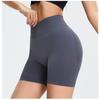 Seamless Three-point Fitness Shorts Women's High-waisted Hip Lift Sports Shorts Tight Quick-dry Yoga Shorts