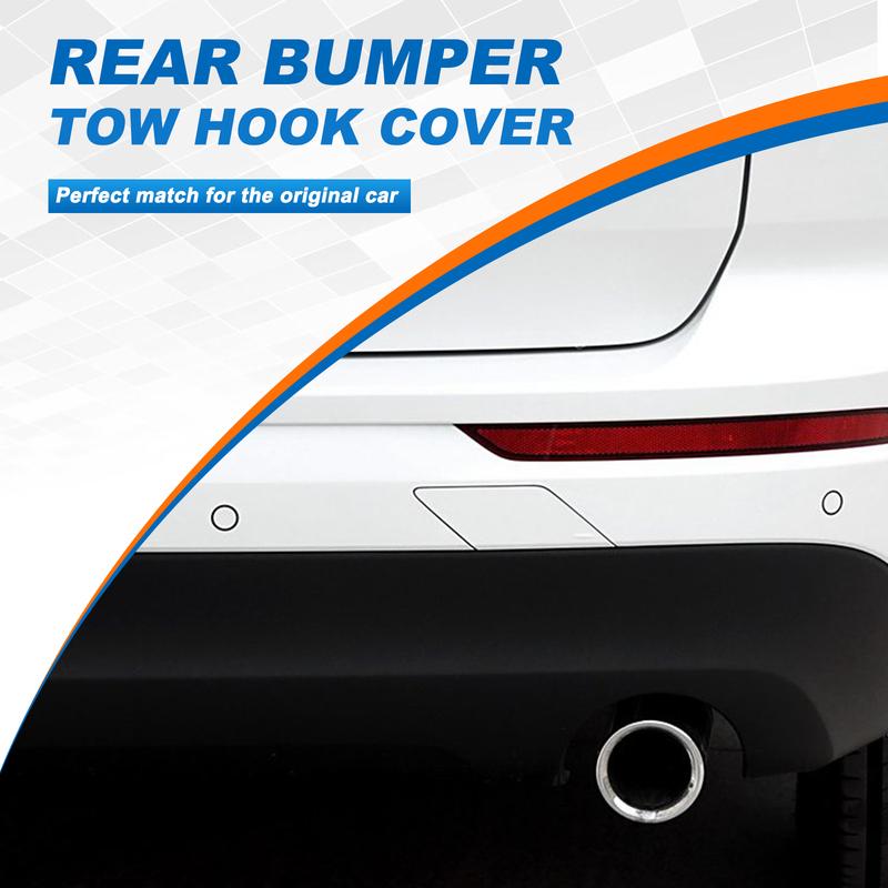 Rear Bumper Tow Hook Cover Cap Towing Eye For VOLVO XC60 Accessories 2018 2019 2020 2021 31449210 398490342 Right Passenger Side