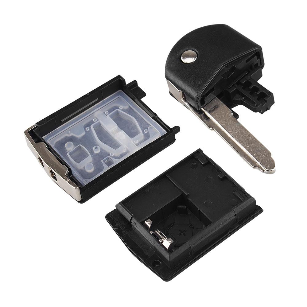 2 3 кнопки дистанционного ключа брелок чехол складной флип с необработанным лезвием для Mazda 3 5 6