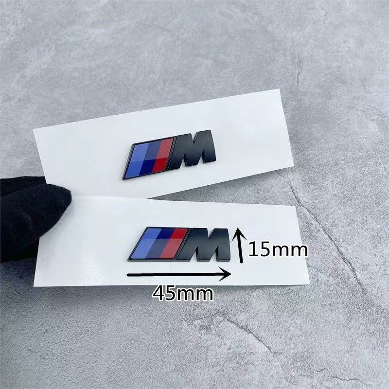 BALPJ1 Car Styling Fender Side Badge New R Emblem Sticker For BMW M M3 M5 M6 X3 E90 F30 G20 E36 E34 X6 G20 E46 X3 X4 X5 X7 Accessories