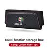 BBDL1 For Alfa Romeo Car Multi-functional Storage Box Cards Phone Key Pocket Self Adhesive For Alfa Romeo 159 Giulietta Giulia 147 Mit