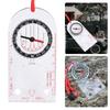 Multi-function Orienteering Navigation Transparent Camping Maps New Map Ruler Compass  Outdoor